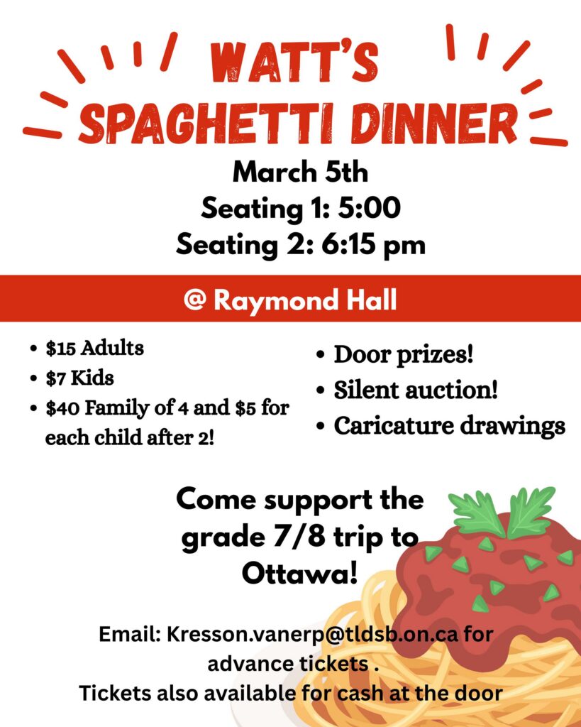 Spaghetti Dinner Poster